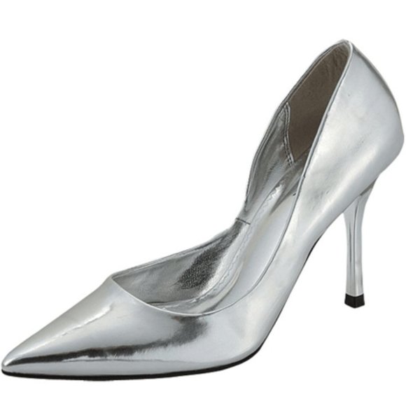 Damita K Shoes - New in Box - Silver Metallic High Heels from Damita K